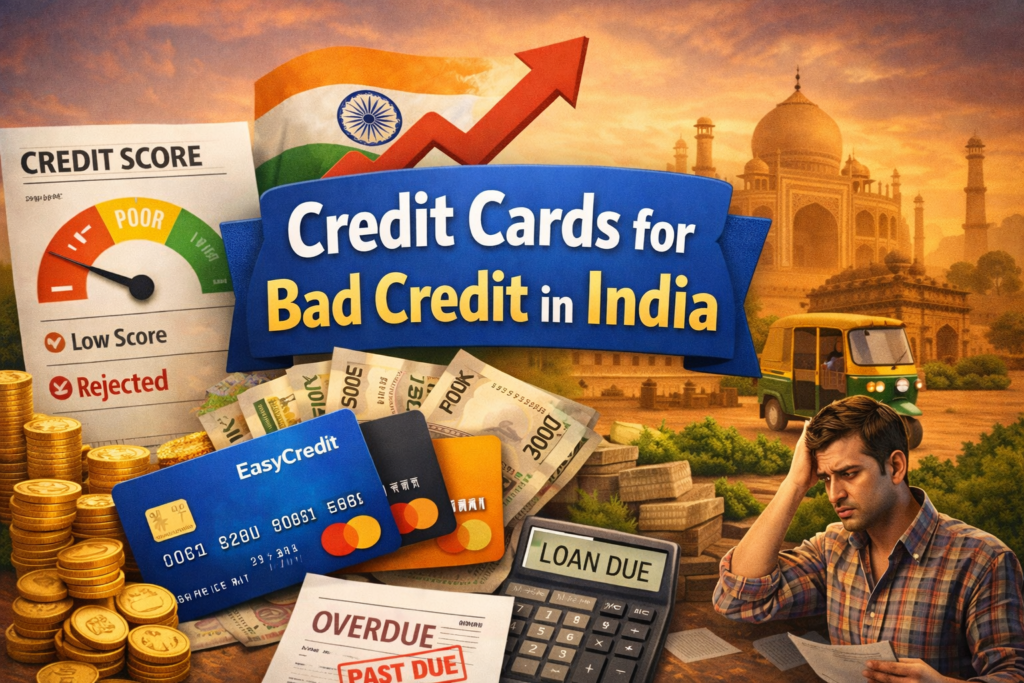 Credit Cards for Bad Credit in India